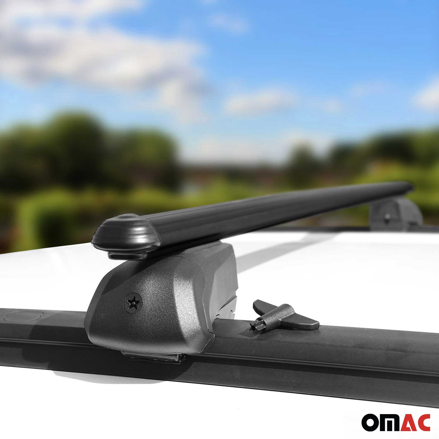 2022-2026 Mercedes EQA Roof Rack Cross Bars Black