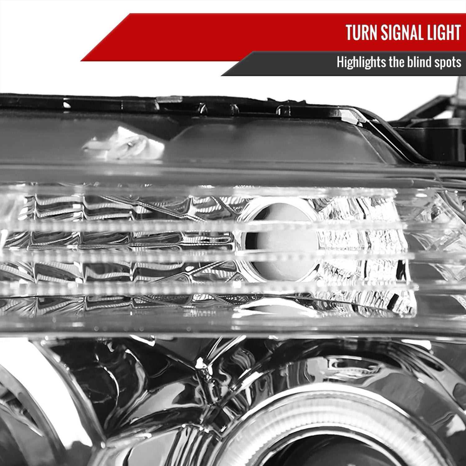 2004-2008 Ford F-150/ 2006-2008 Lincoln Mark LT Dual Halo Headlights LED Light
