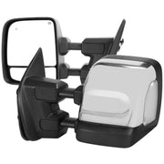 2016-2022 Nissan Titan BSM Memory Fuction & Manually Chrome Towing Mirrors