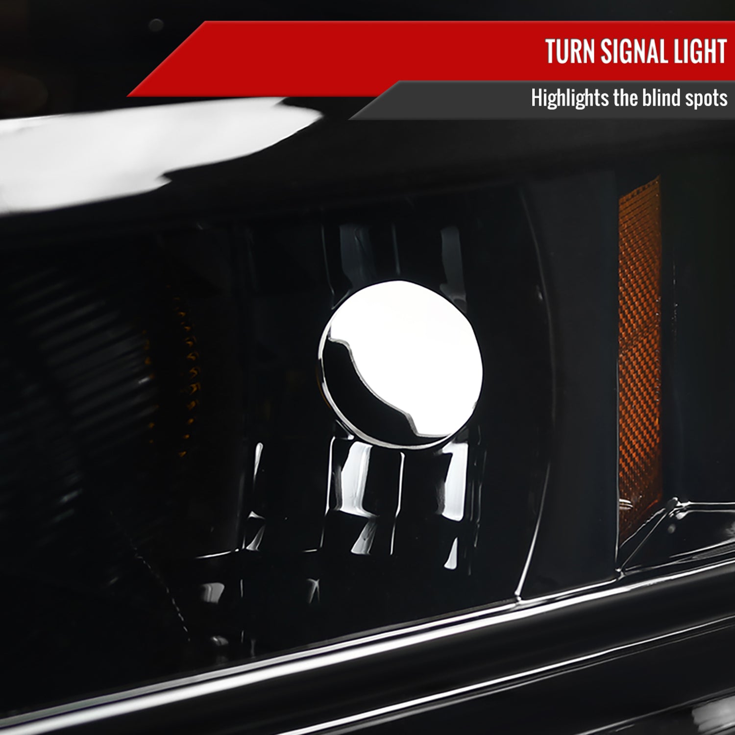 2009-2018 Dodge RAM 1500 / RAM 2500 3500 Dual Halo Headlights Jet Black