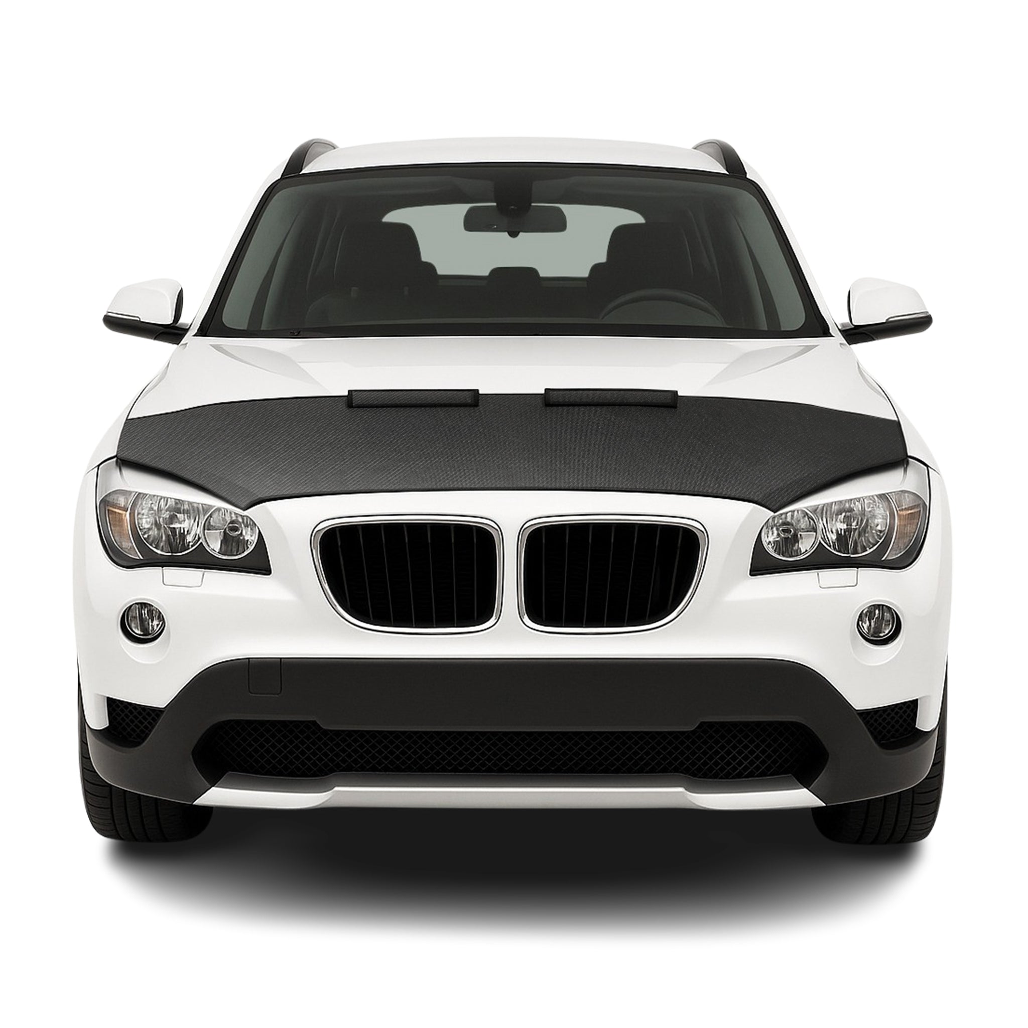 2010-2015 BMW X1 E84 Car Bonnet Mask Hood Bra Half Carbon