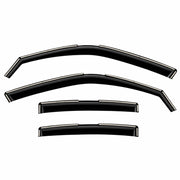 Clim Art Wind Deflectors for Honda HR-V 2016-2022 Shatterproof Dark Smoke 4 Pcs