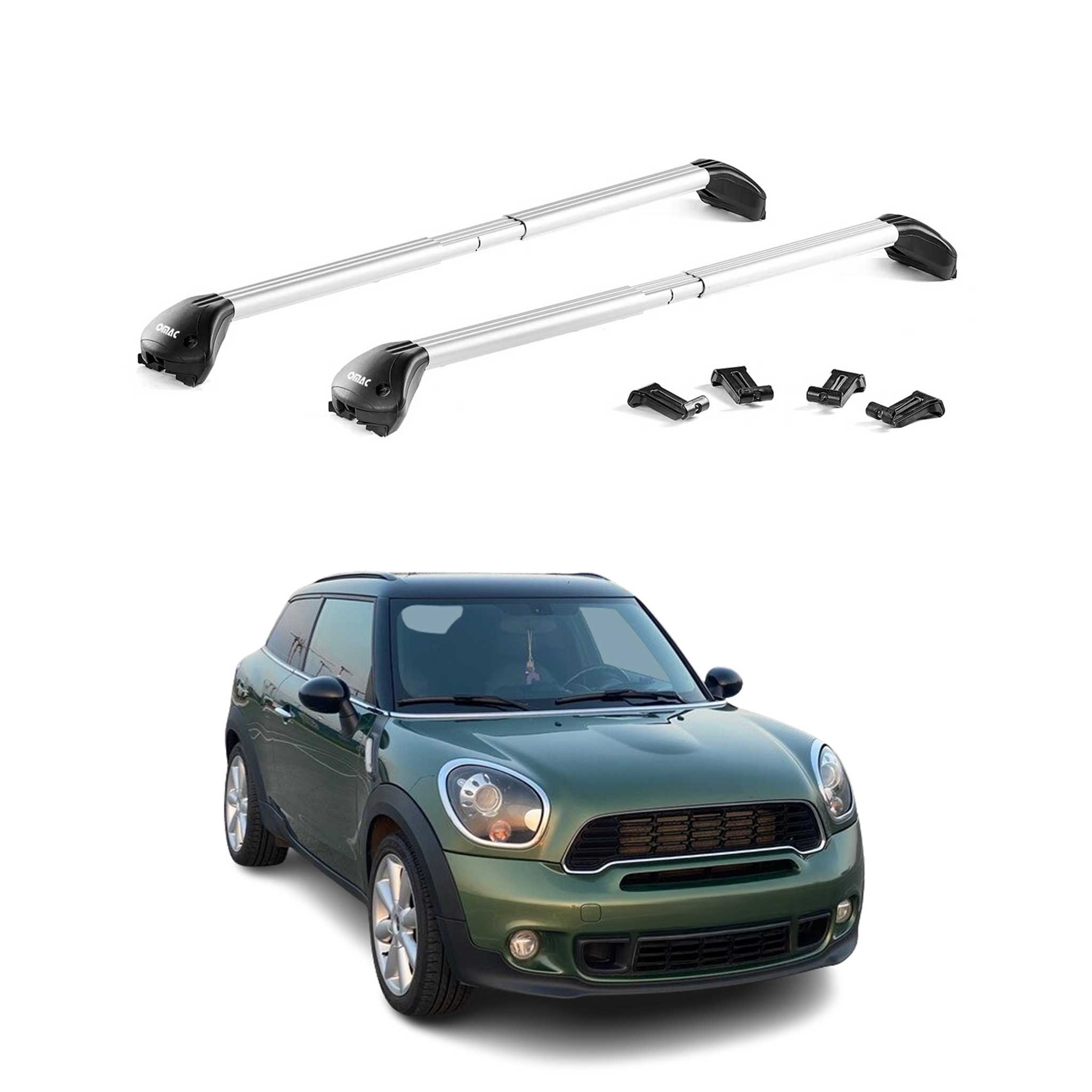 2022-2024 Mercedes C Class S206 Roof Rack Cross Bars Silver