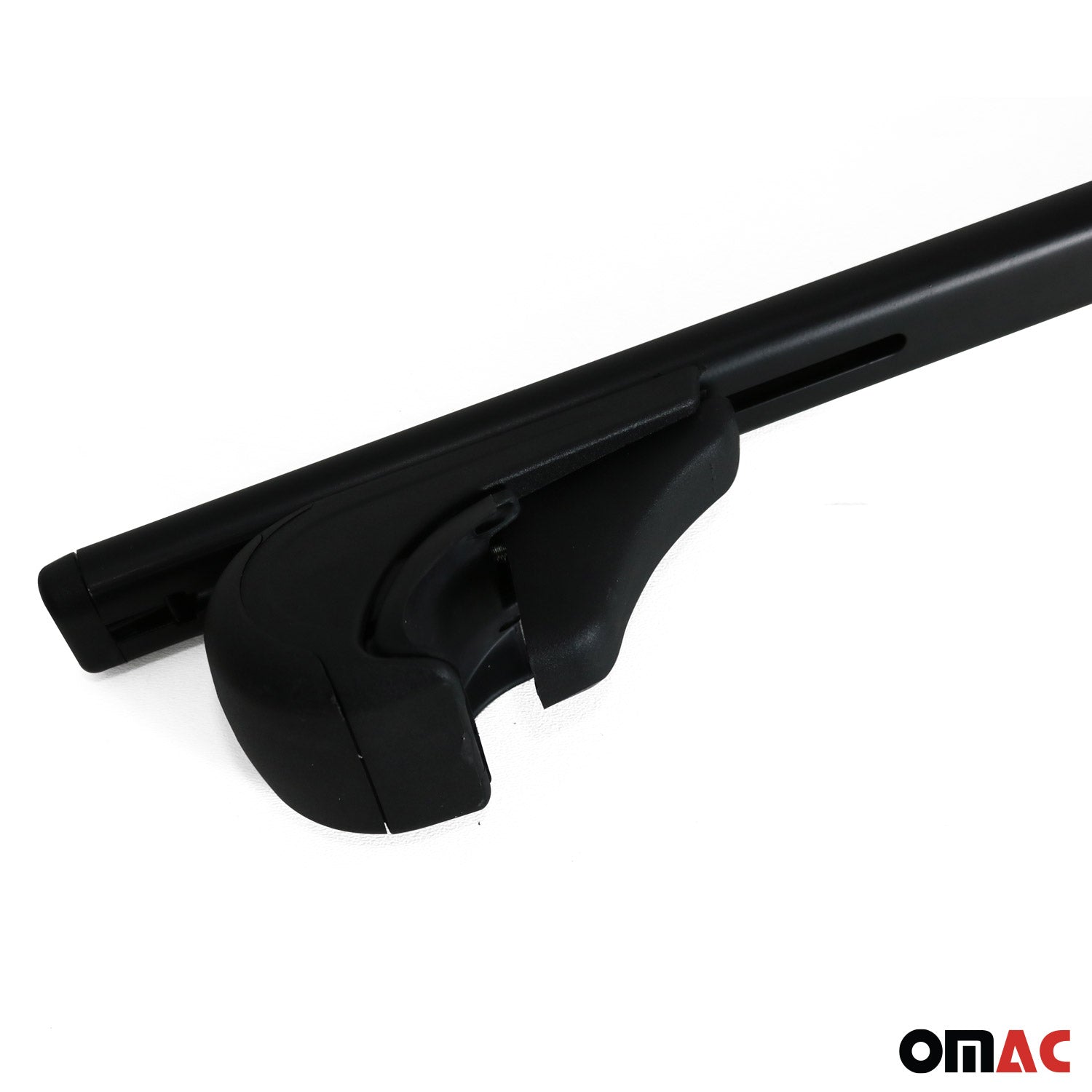Roof Racks Cross Bars Durable for Land Rover LR2 2008-2015 Metal Black 2Pcs