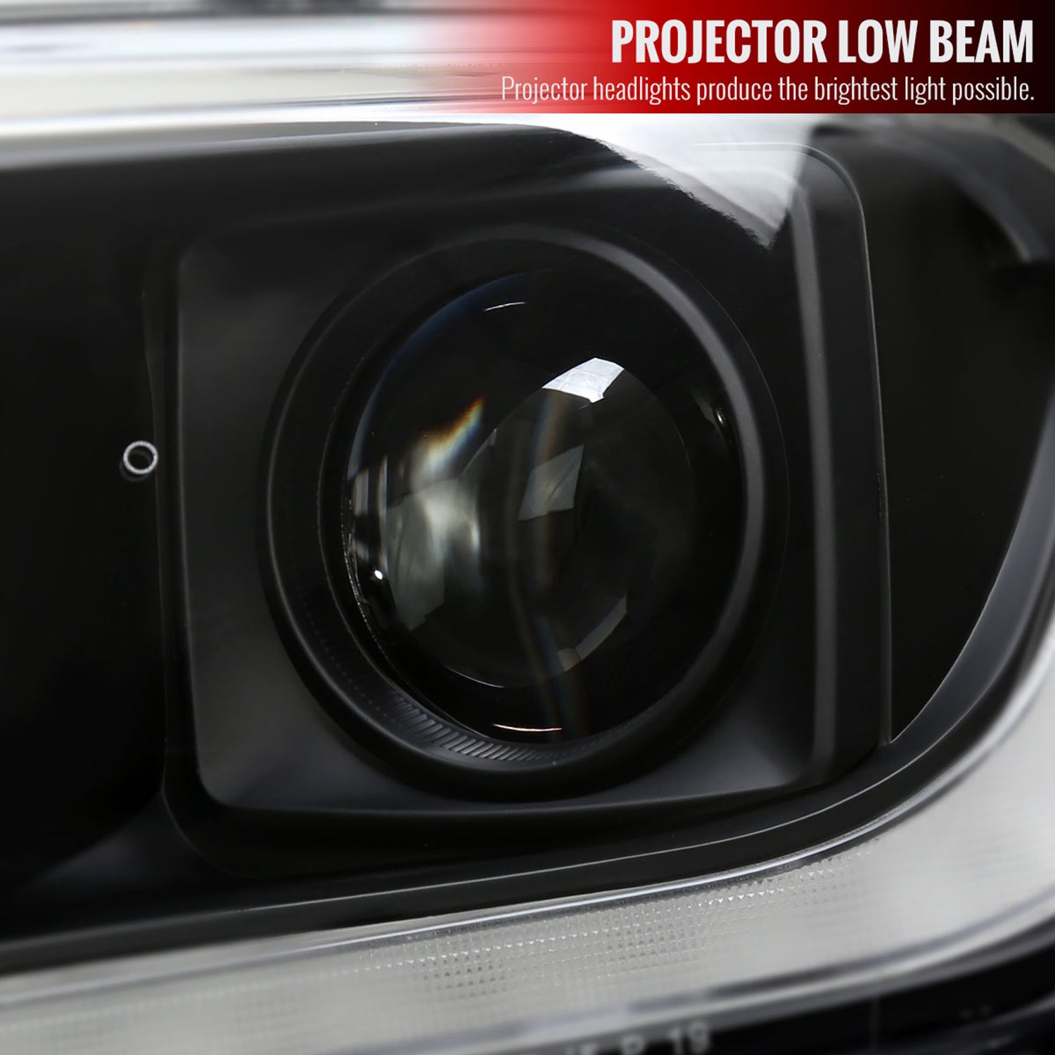 2019-2022 Ford Ranger Sequential LED Bar Projector Headlights Matt Black