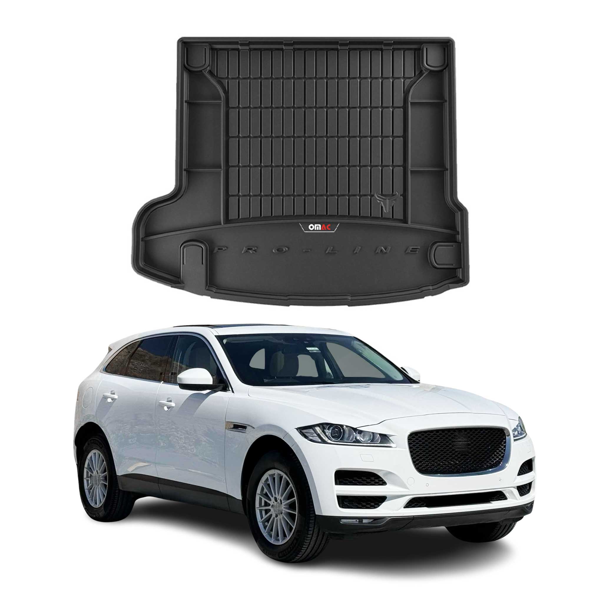 2016-2020 Jaguar F-Pace Pre-Facelift Premium Cargo Liner Trunk Mat All Weather Heavy Duty