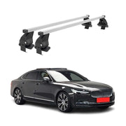 2017-2024 Volvo S90 Roof Rack Cross Bars Silver