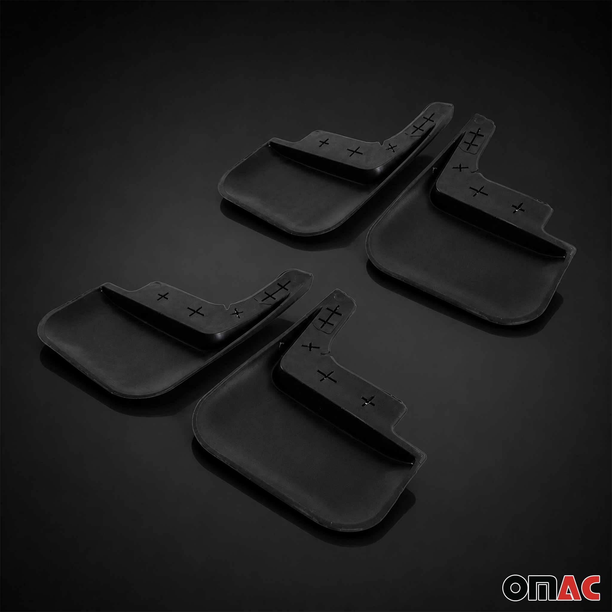 2017-2022 Nissan Rogue Sport Universal Fit Mud Guards Splash Mud Flaps Black 4 Pcs