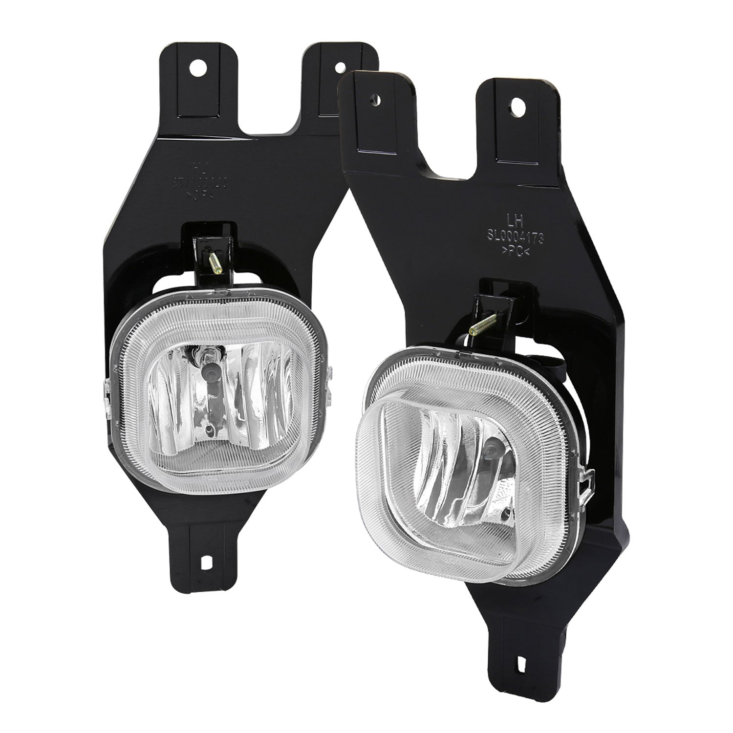 1999-2004 Ford F-250/F-350/Excursion H10 Fog Lights Chrome/Clear Lens