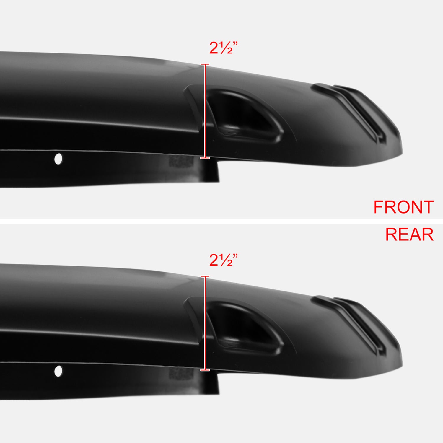 1988-1998 Chevy 1500 / 1992-1999 Suburban/Yukon Rivet Style Fender Flares
