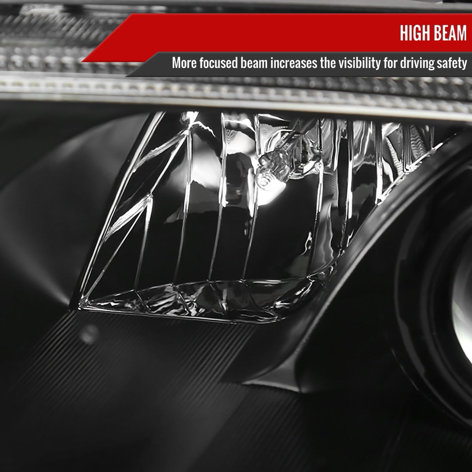 1999-2006 Audi TT LED Bar Projector Headlights Matte Black/Clear Lens