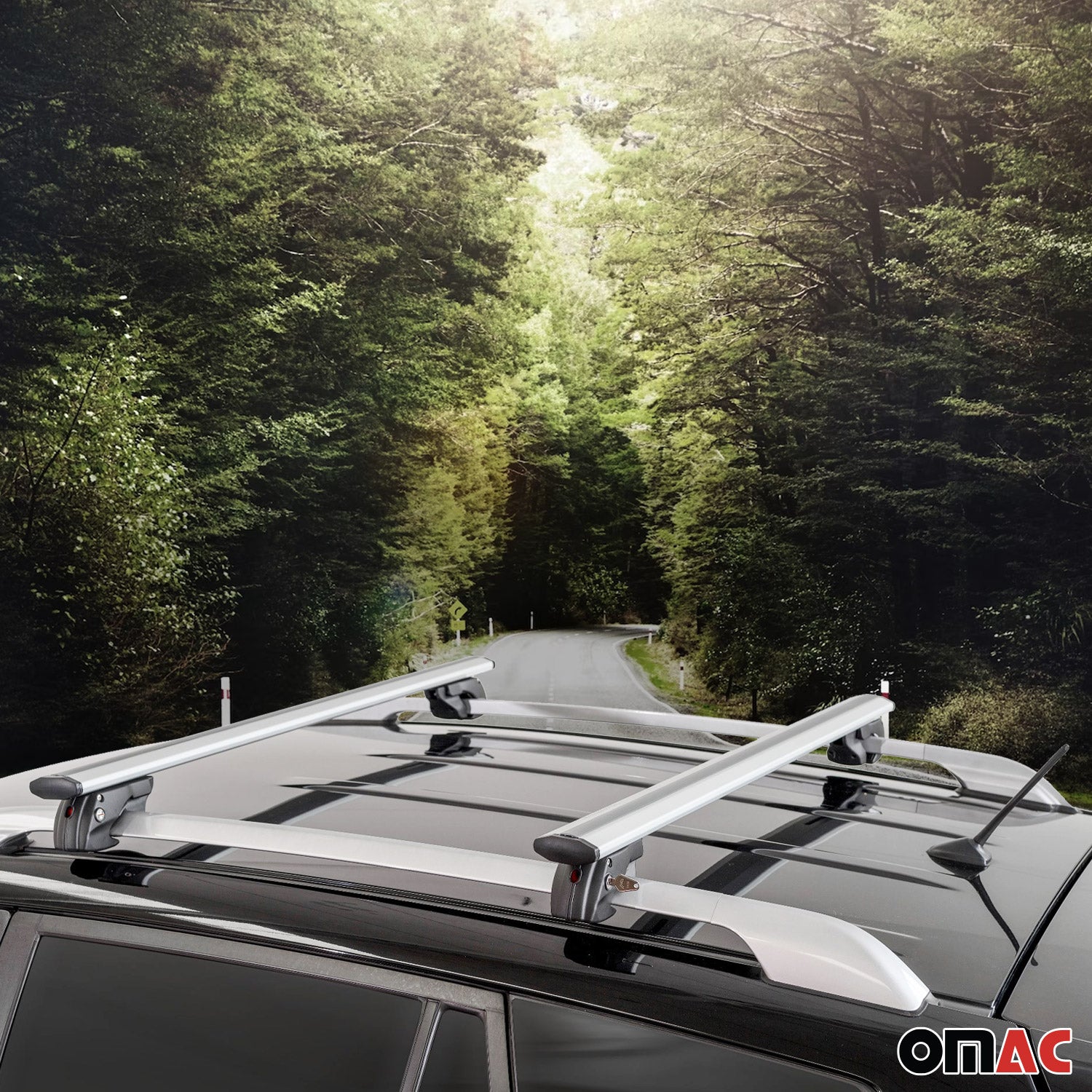 2019-2025 Subaru Forester V Roof Rack Cross Bars Silver