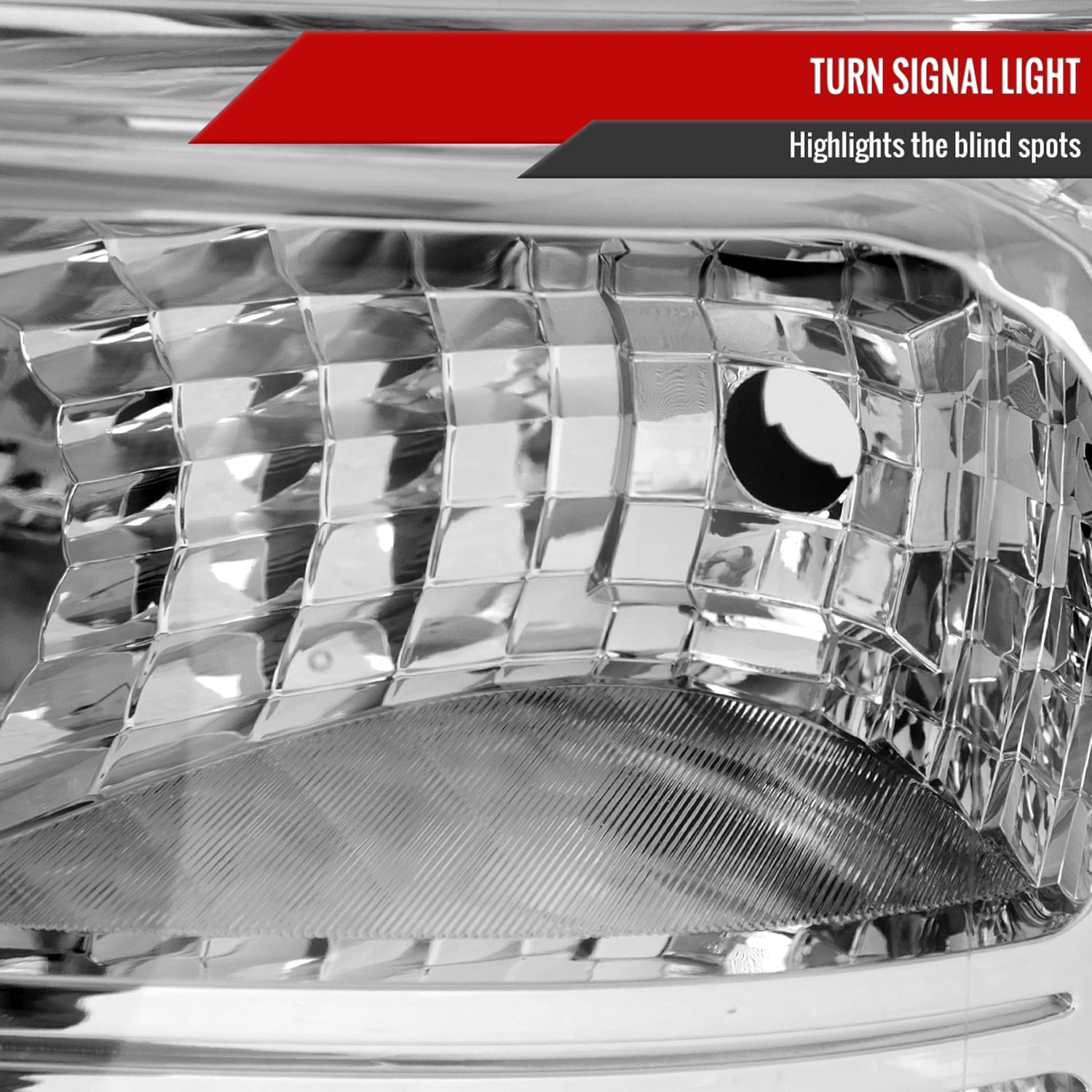 2011-2016 Ford F-250/350/450/550 Super Duty Factory Headlights Amber / Chrome
