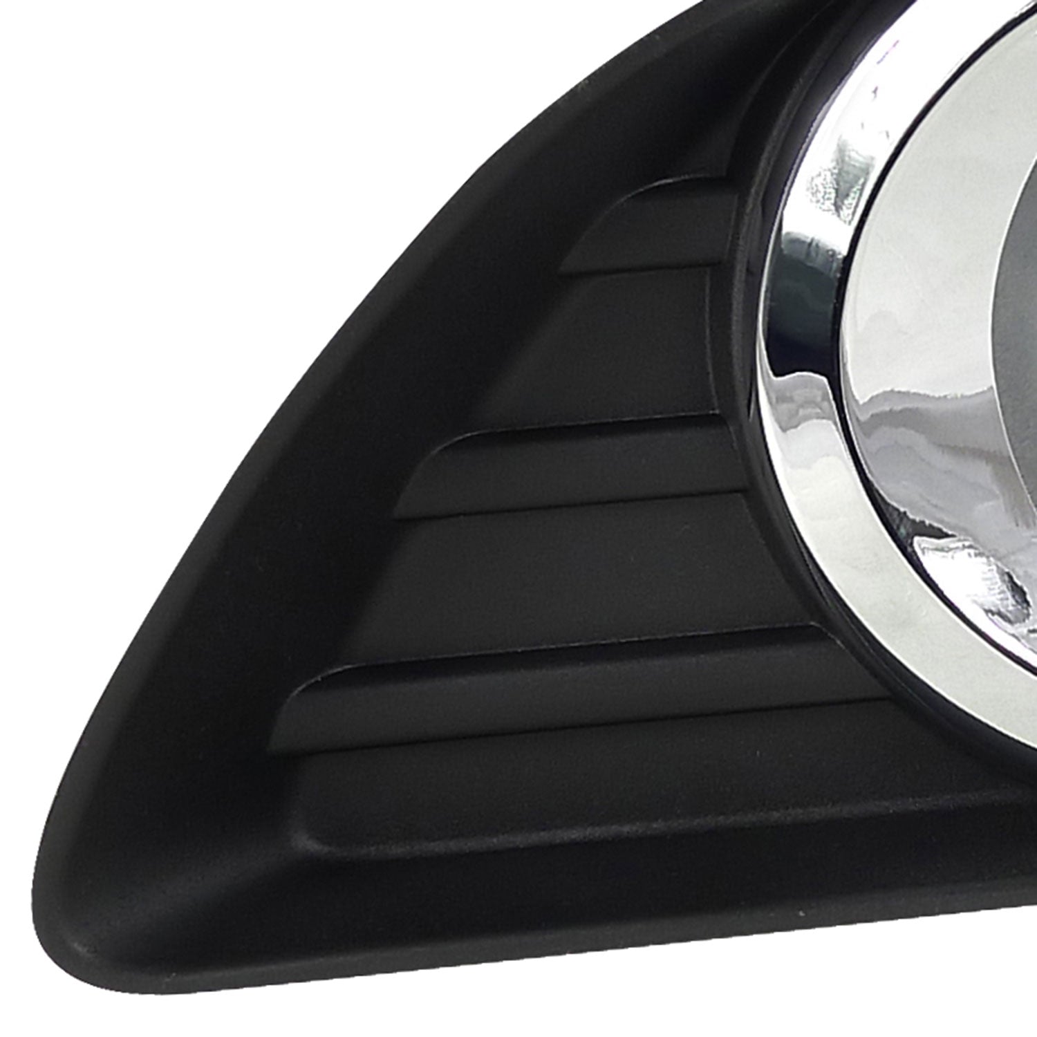2010-2011 Toyota Camry LE/XLE/Base H11 Fog Lights Kit Chrome/Clear Lens