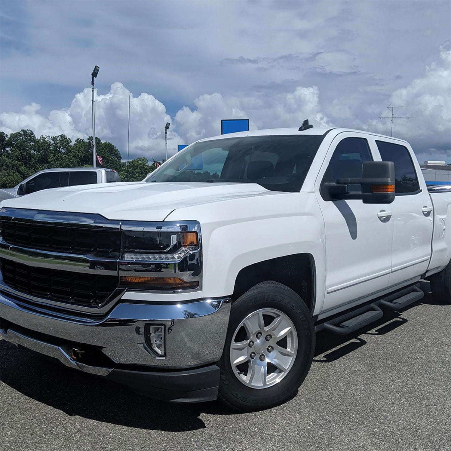 2014-2016 Chevy Silverado/GMC Sierra Heated ATS Manual Towing Mirrors &Amber