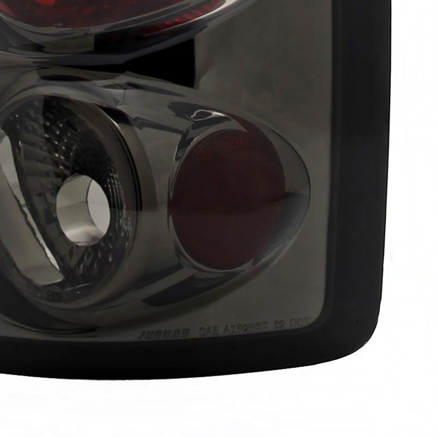 2002-2006 Dodge RAM Tail Lights Chrome Housing/Smoke Lens