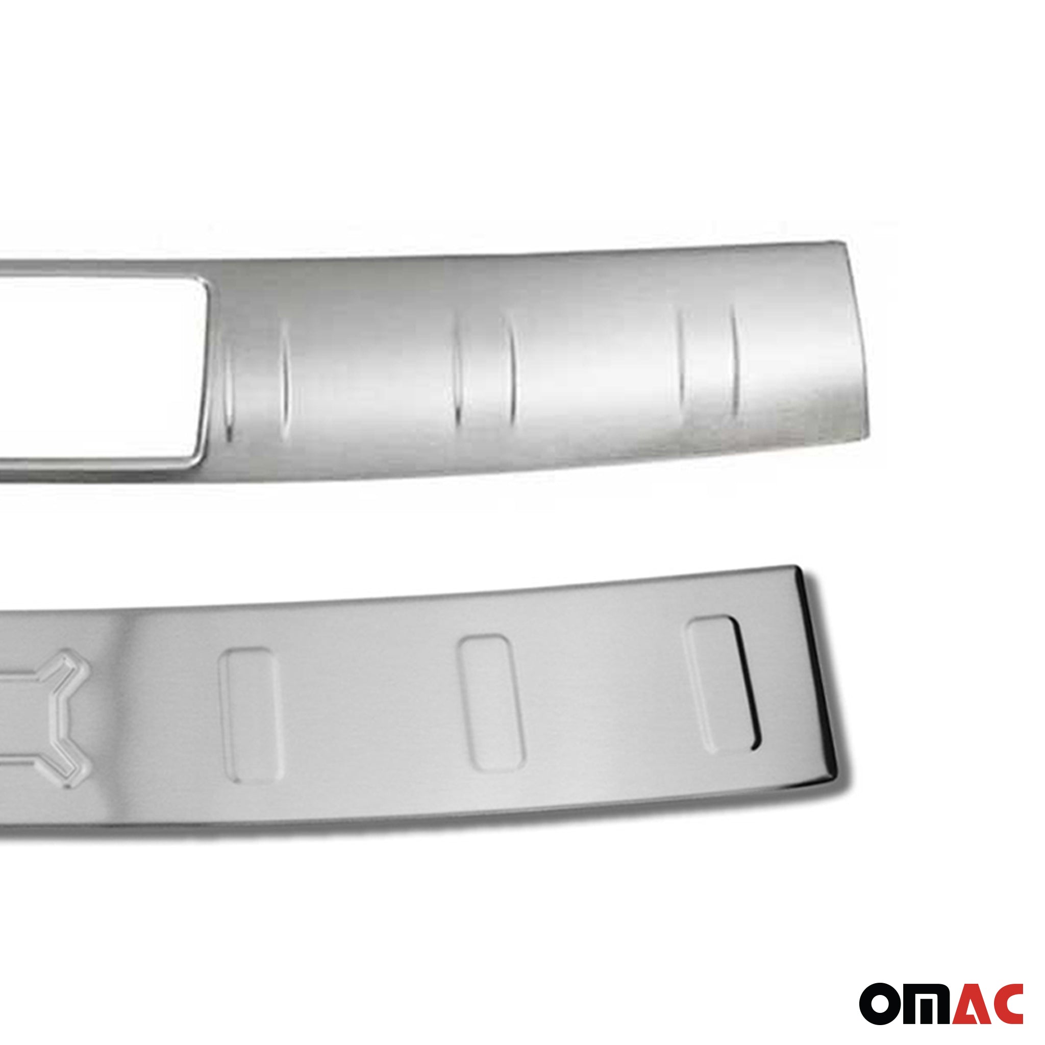 Rear Bumper Guard & Trunk Sill Cover Set for Jeep Renegade 2015-23 Steel Brushed
