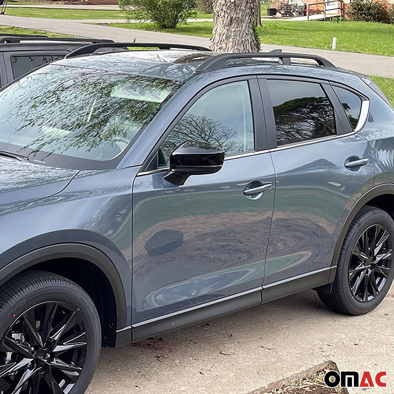 2017-2025 Mazda CX-5 2.gen Roof Rack Rails Side Rails Black