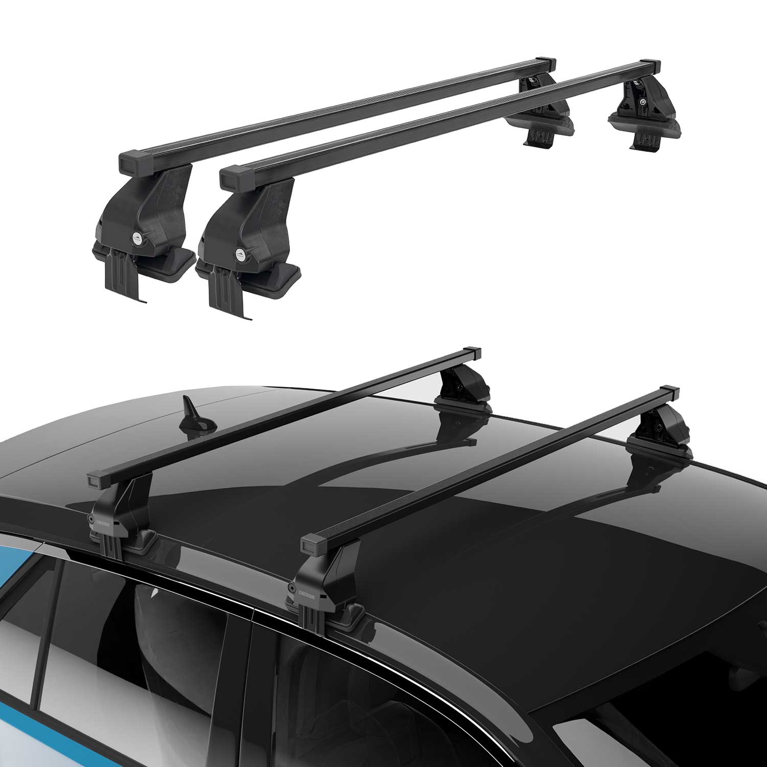 2017-2022 Honda CR-V Roof Rack Cross Bars Black