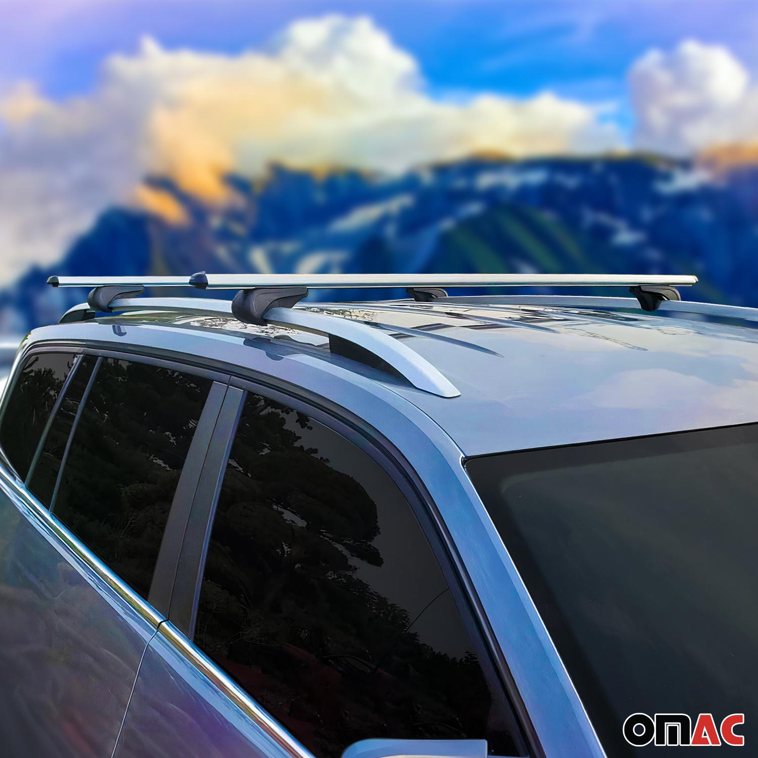 2019-2026 Subaru Ascent Roof Rack Cross Bars Silver