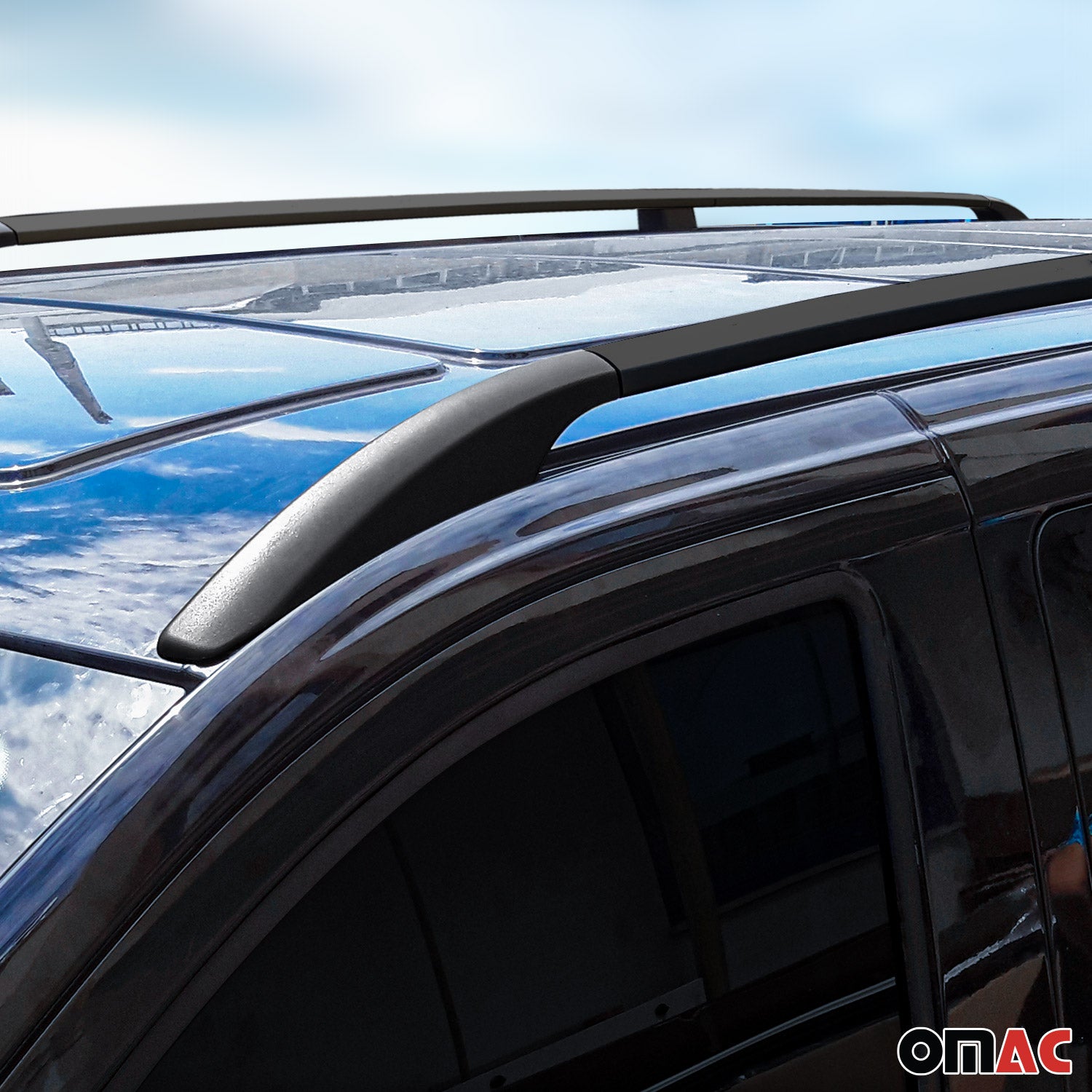 2016-2023 Mercedes Metris L3 LWB Roof Racks & Roof Rack Rails Black