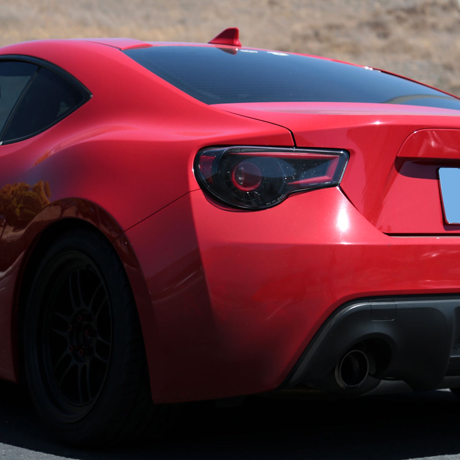 2012-2016 Scion FRS/ BRZ/ Toyota 86 LED Sequential Tail Lights Jet Black/Clear