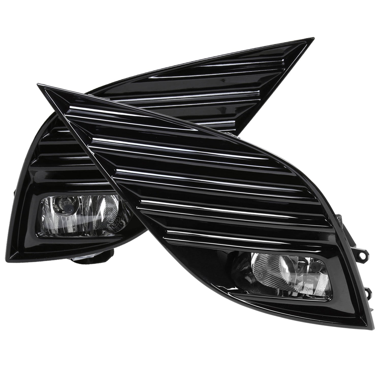 2018-2020 Toyota Camry SE/XSE 12V/19W H16 Fog Lights Kit Chrome/Clear Lens