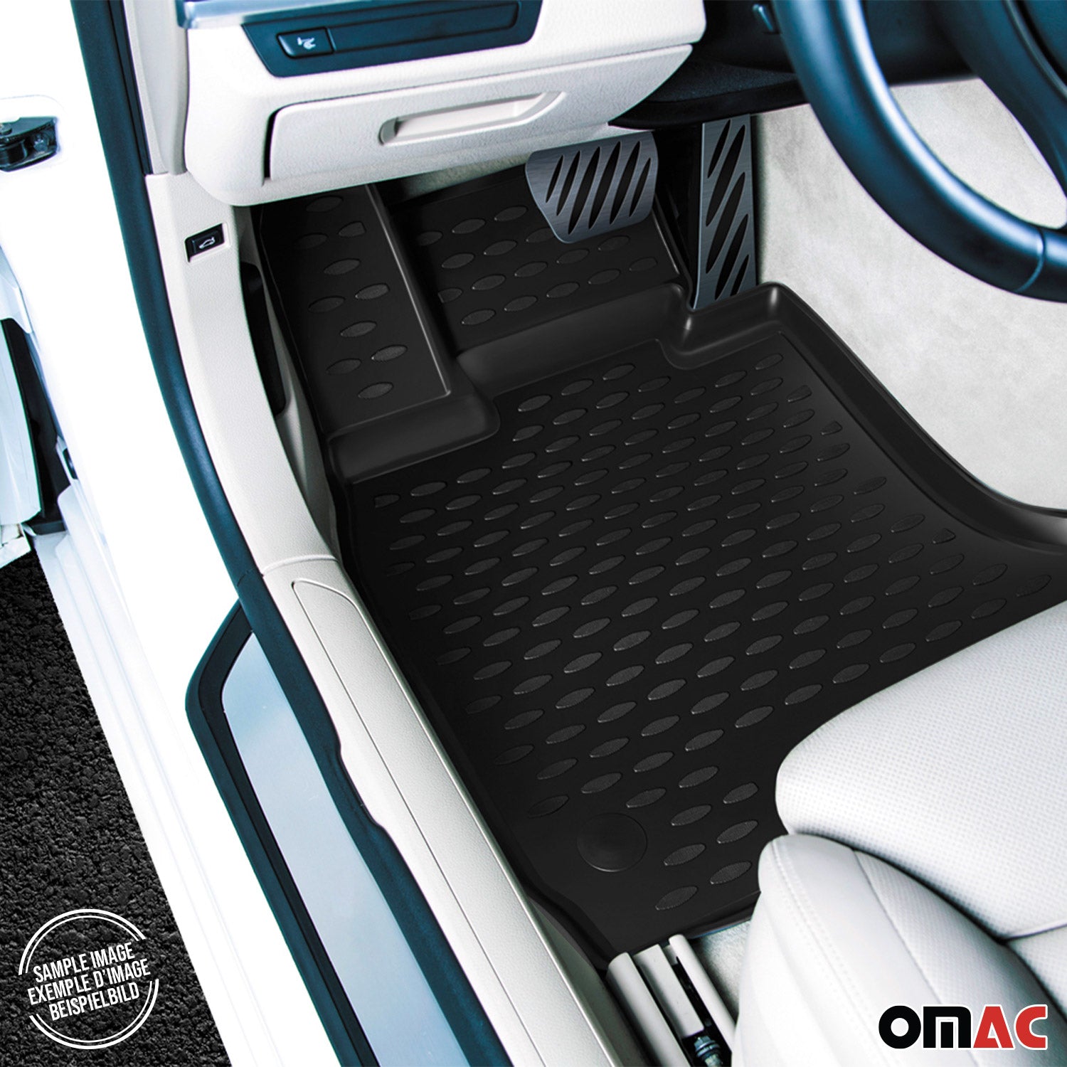 2019-2024 Dodge Ram Quad Cab 2500 3500 Floor Mats Liners Full Set All Weather