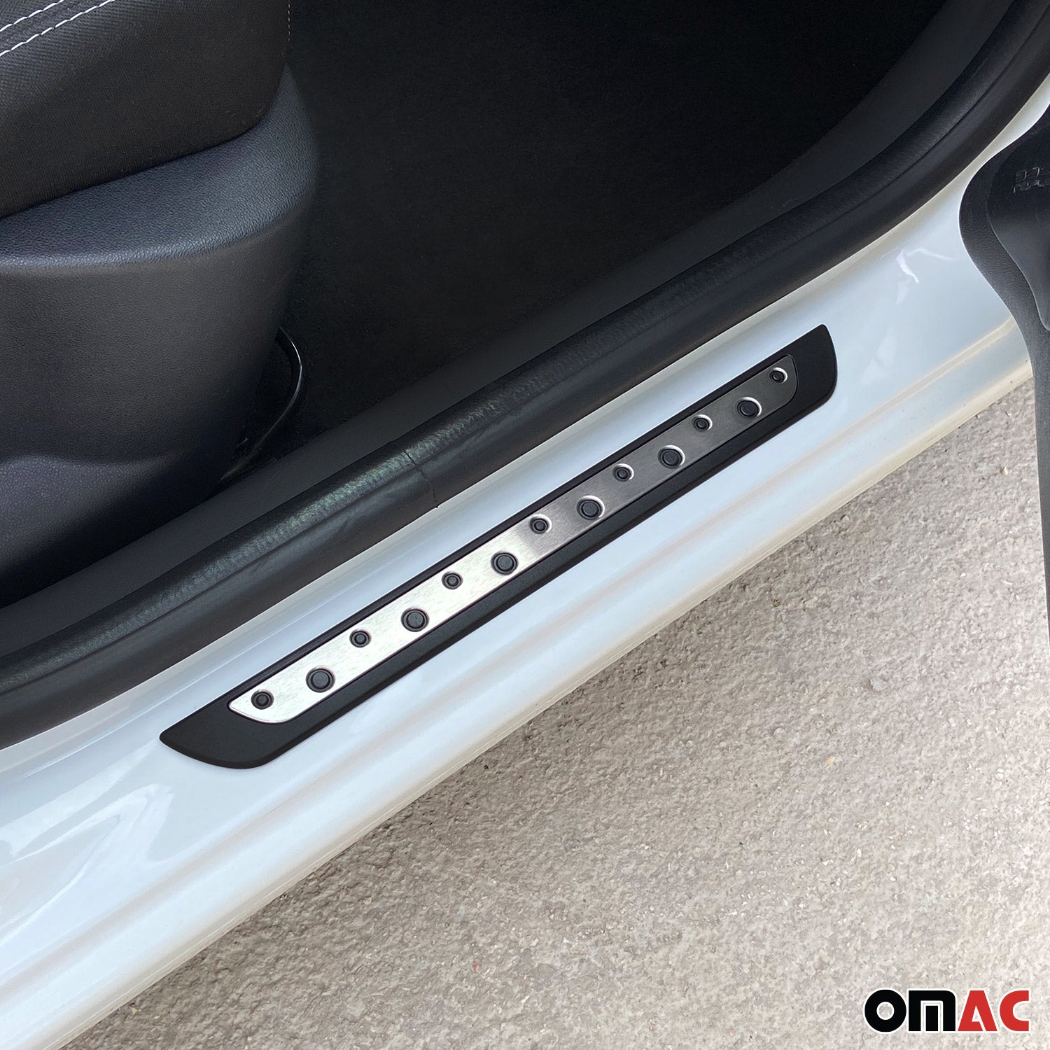 2013-2022 Chevrolet Trax Door Sill Scuff Plate Scratch Protector Stainless Steel Silver 4 Pcs