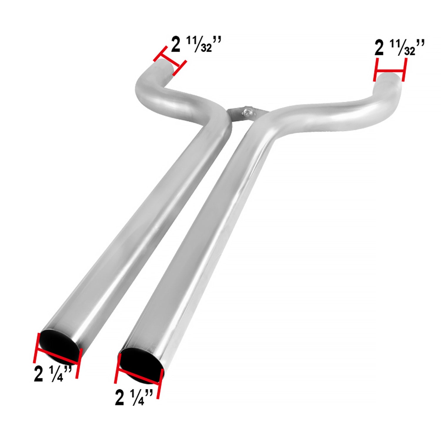 2010-2015 Chevy Camaro 3.6L V6 Stainless Steel Dual Catback Exhaust System