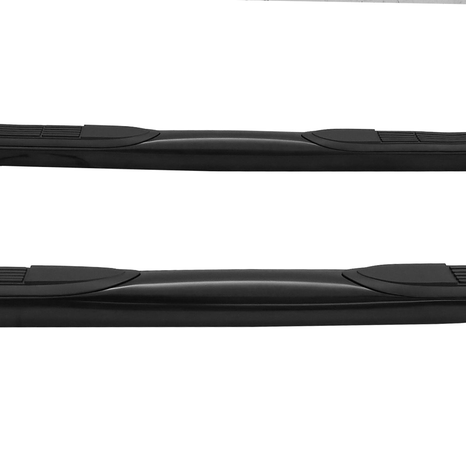 2015-2024 Ford F-150/F-250/350/450 SuperCab 3" Black Steel Side Step Nerf Bars