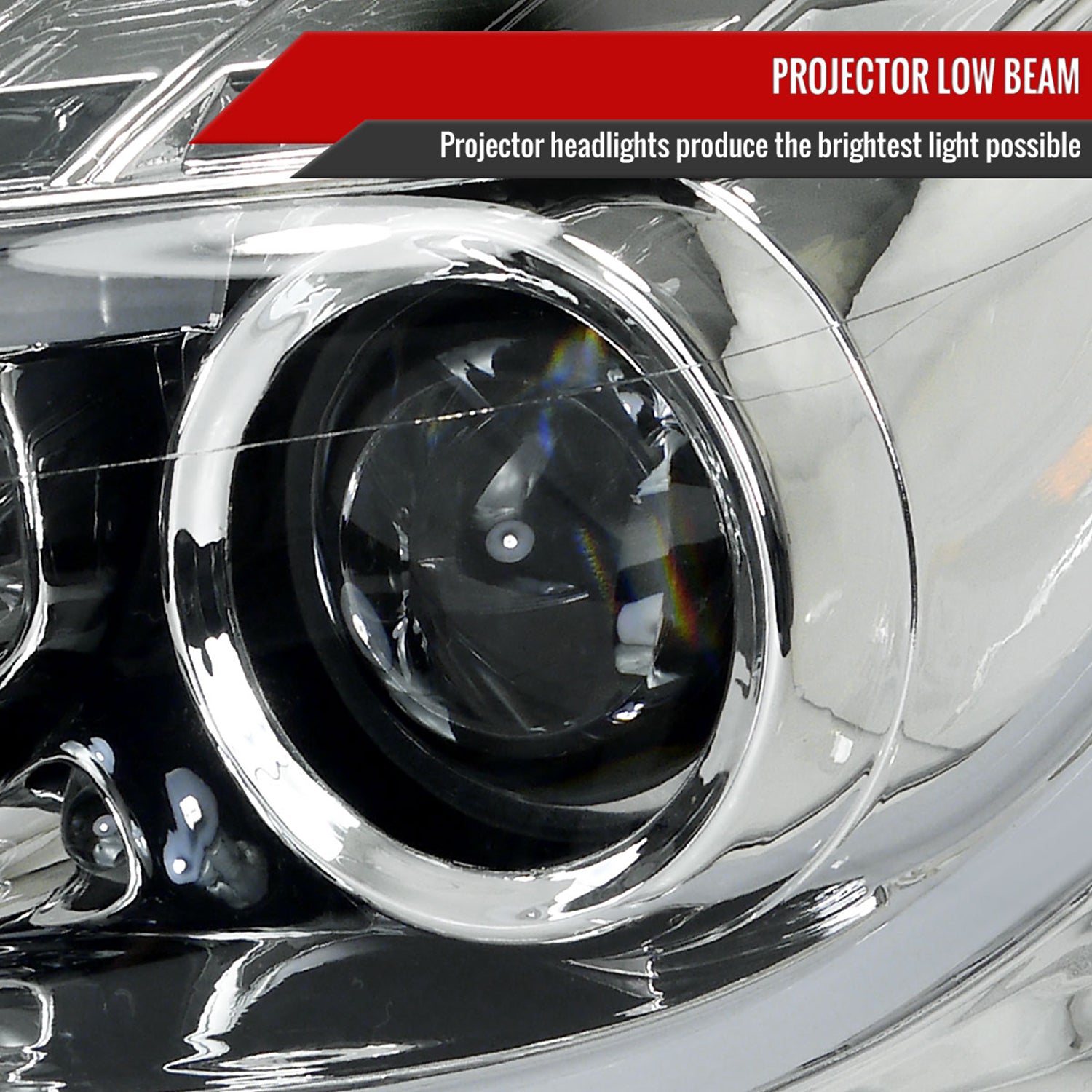 2006-2013 Chevy Impala /Impala Limited /Monte Carlo LED Bar Headlights Chrome