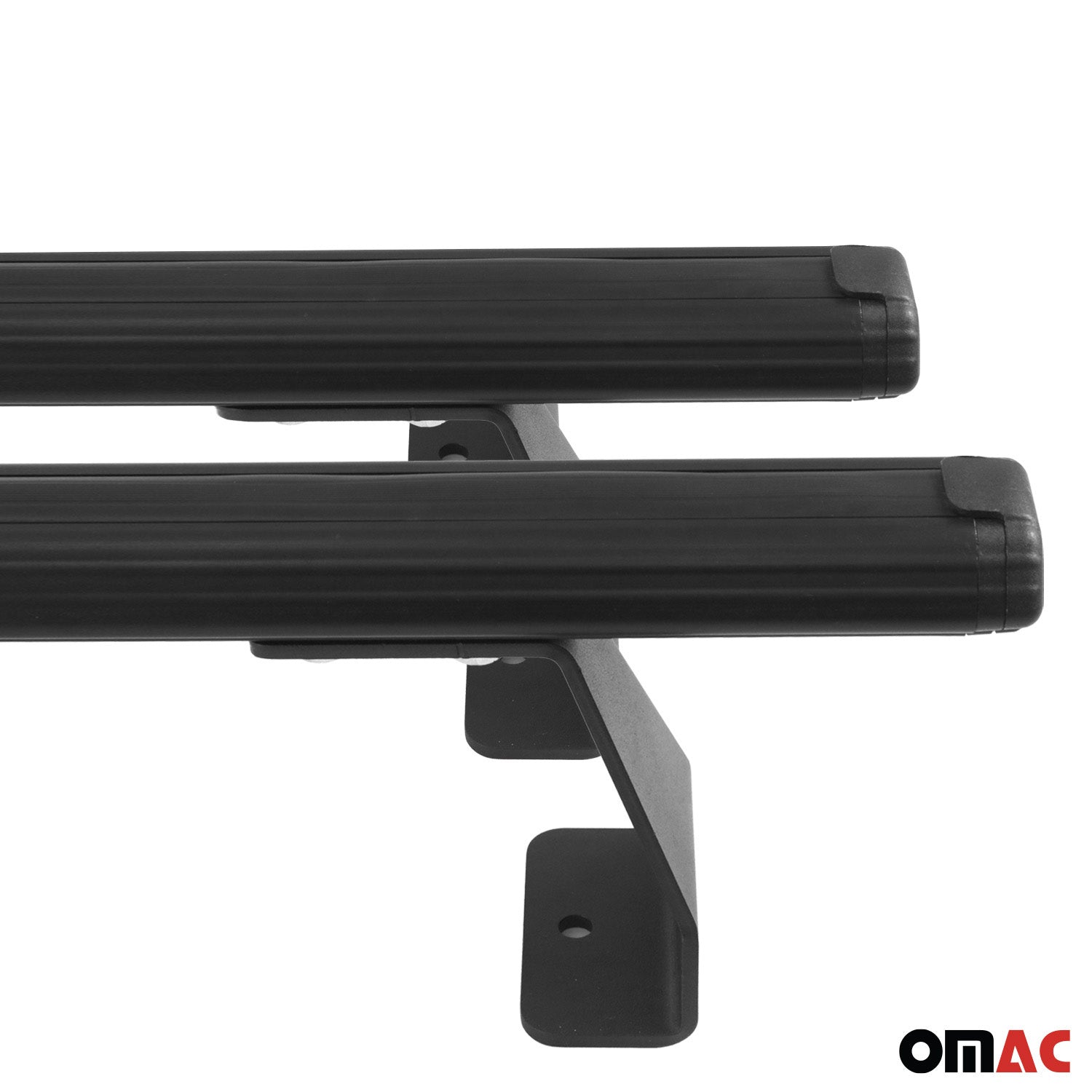 2013-2021 Nissan NV200 Roof Rack Cross Bars Luggage Carrier Aluminium Black 2 Pcs