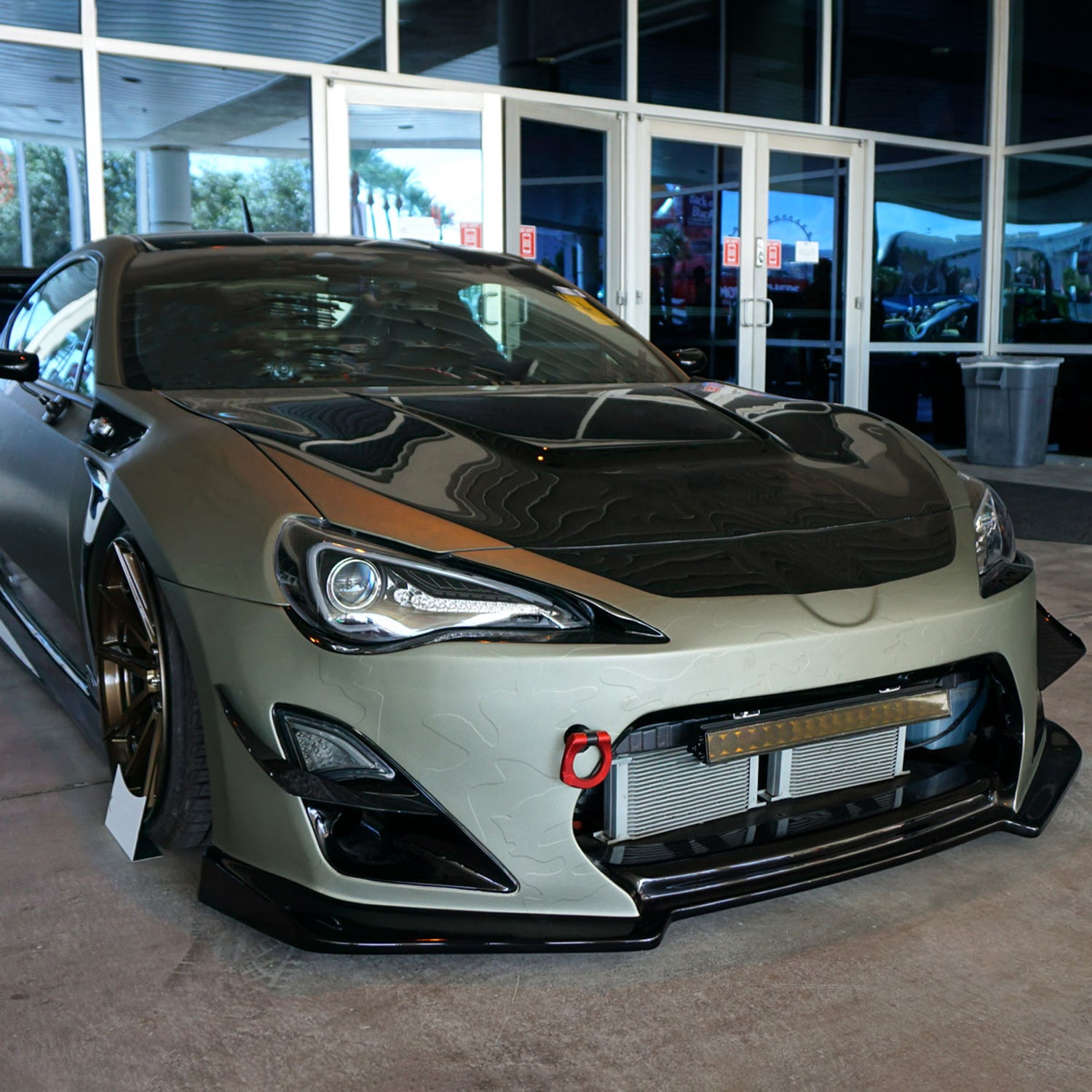 2012-2017 Toyota 86 Scion FR-S LED Bar Headlights Signal Lights Black