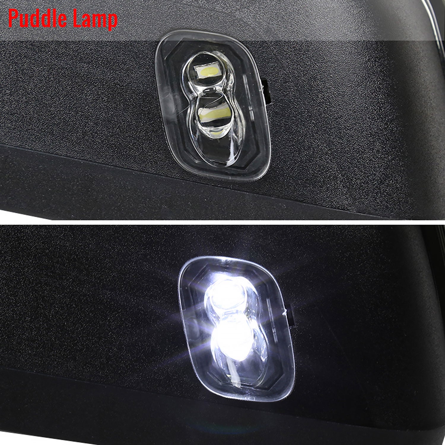 2015-2020 Ford F-150 Heated 8Pin/22Pin Towing Mirrors Smoke & Turn Signal