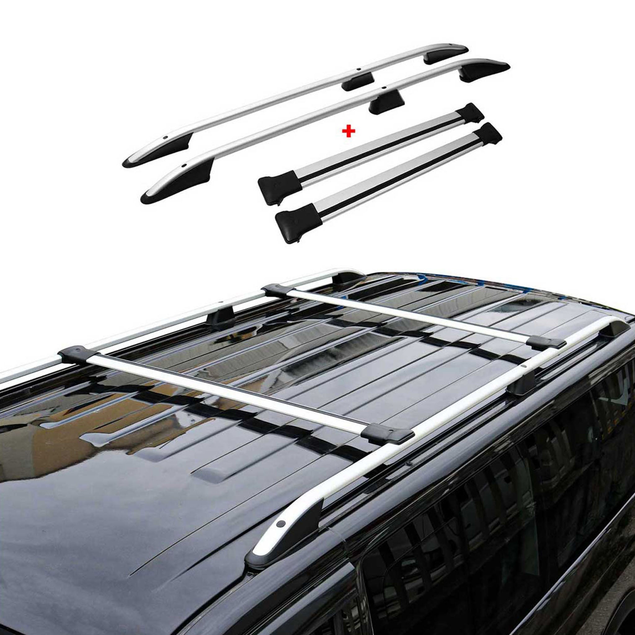 2015-2022 RAM ProMaster City Roof Racks & Roof Rack Rails Silver