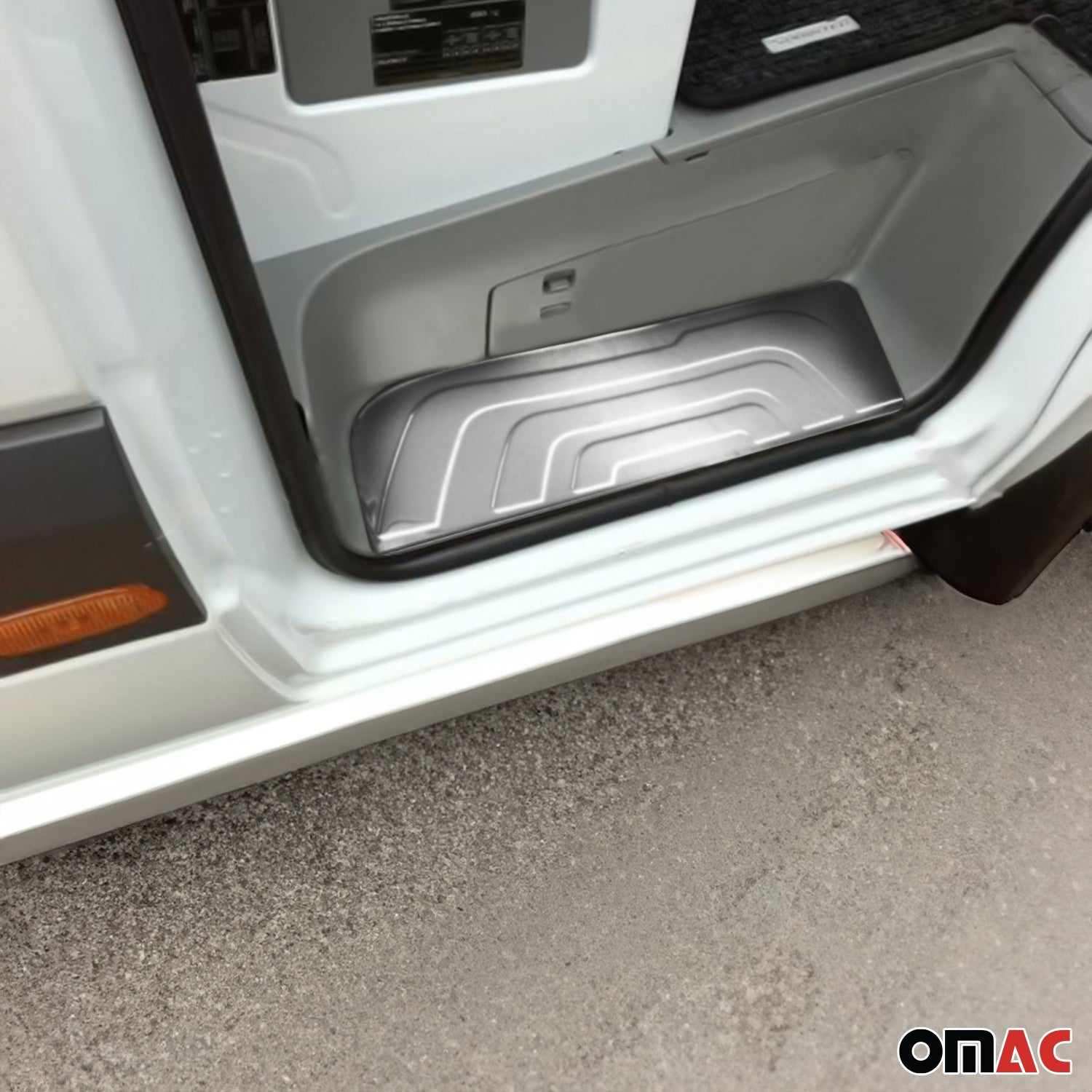 2019-2026 Mercedes Sprinter W907 910 Door Sill Scuff Plate Scratch Stainless Steel
