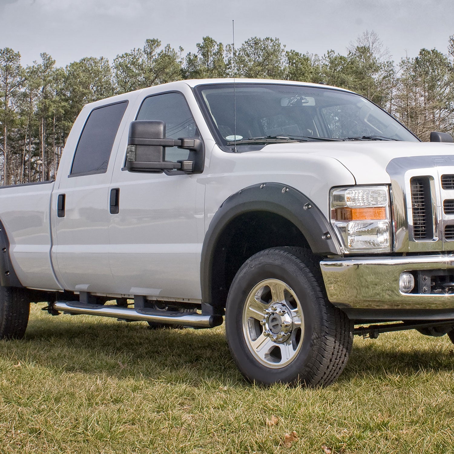 1999-2015 Ford F-250/350/450/550 Heated Towing Mirrors Smoke & Turn Signal