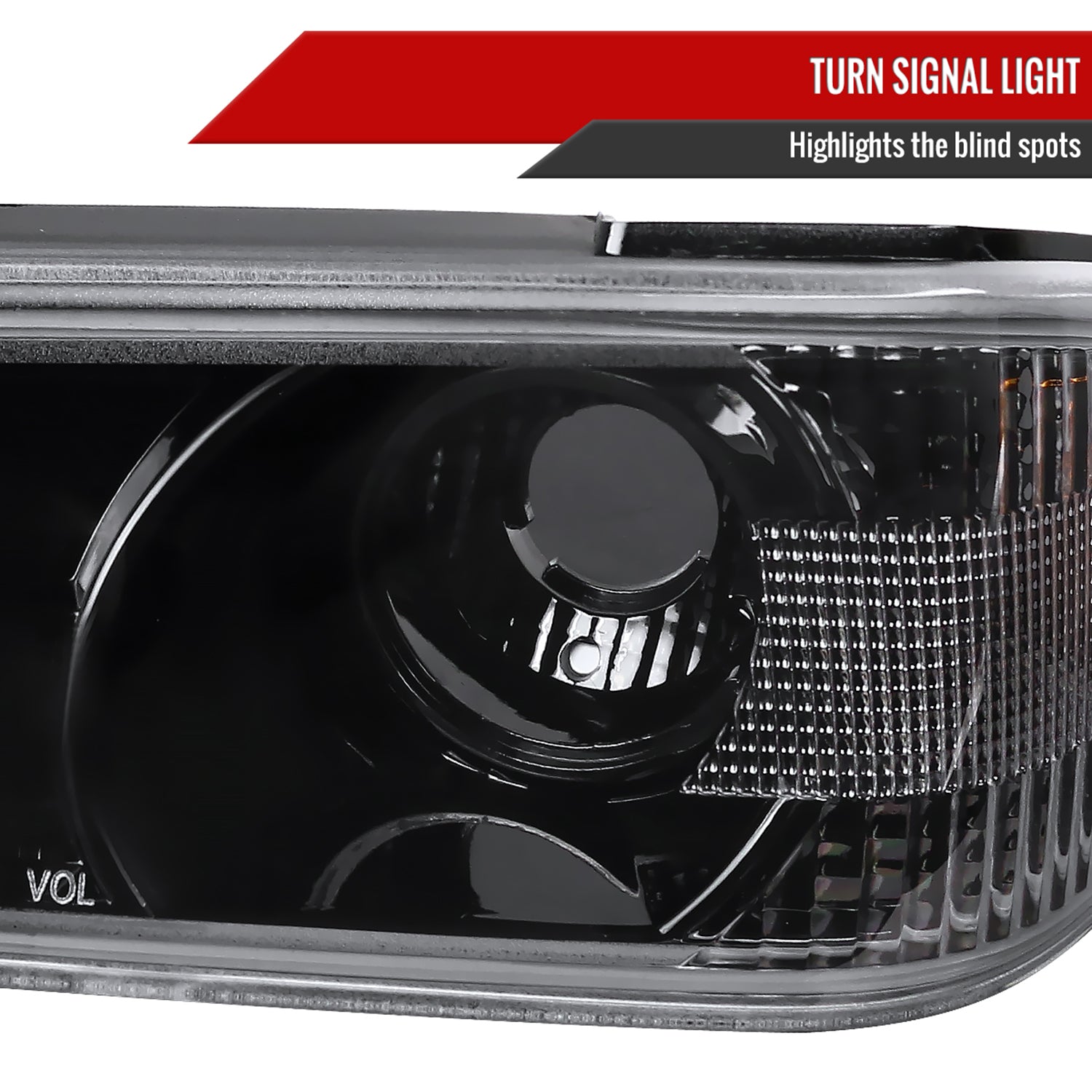 2004-2012 Chevy Colorado GMC Canyon Dual Halo Headlights&Corner Lights Pair