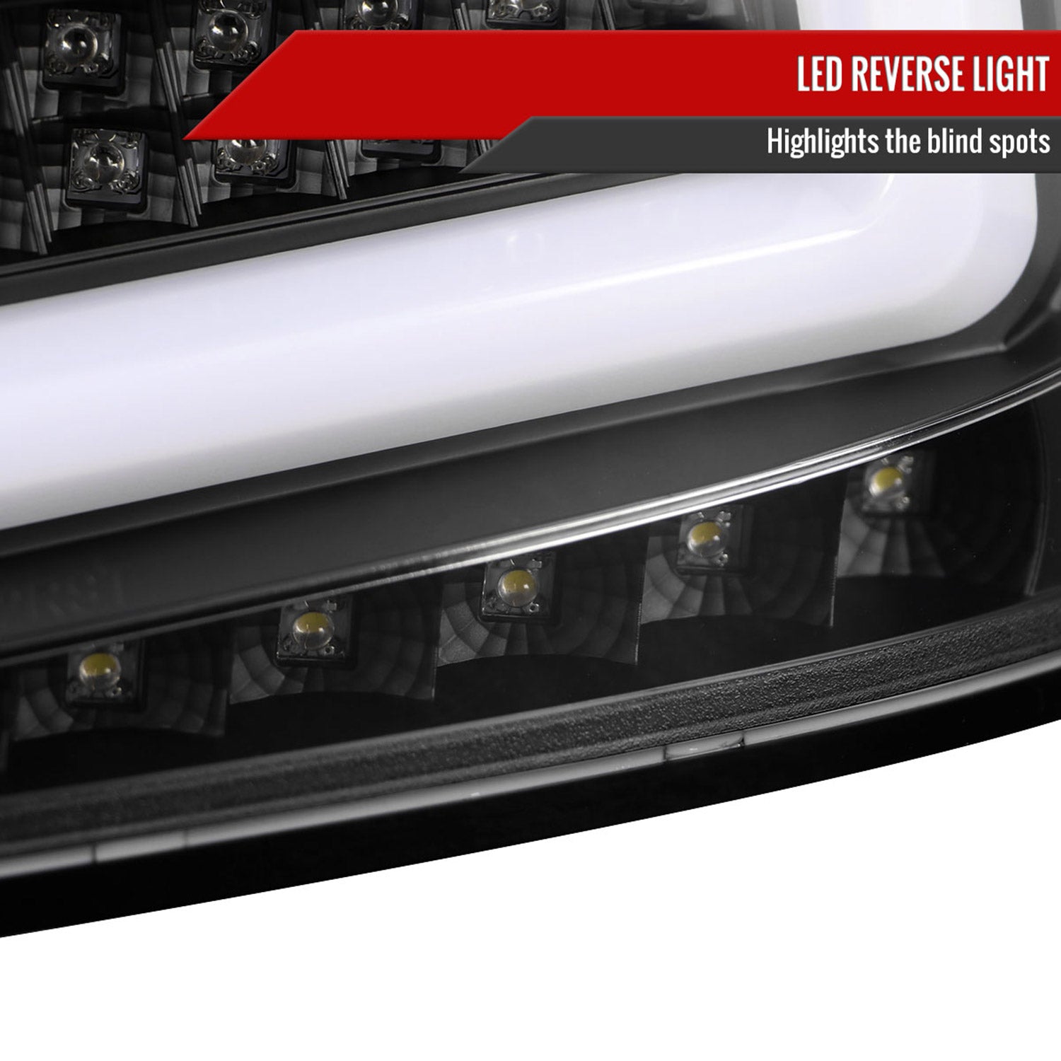 2008-2014 Subaru Impreza WRX/STI LED Turn Signal Tail Lights Matt Black/Clear