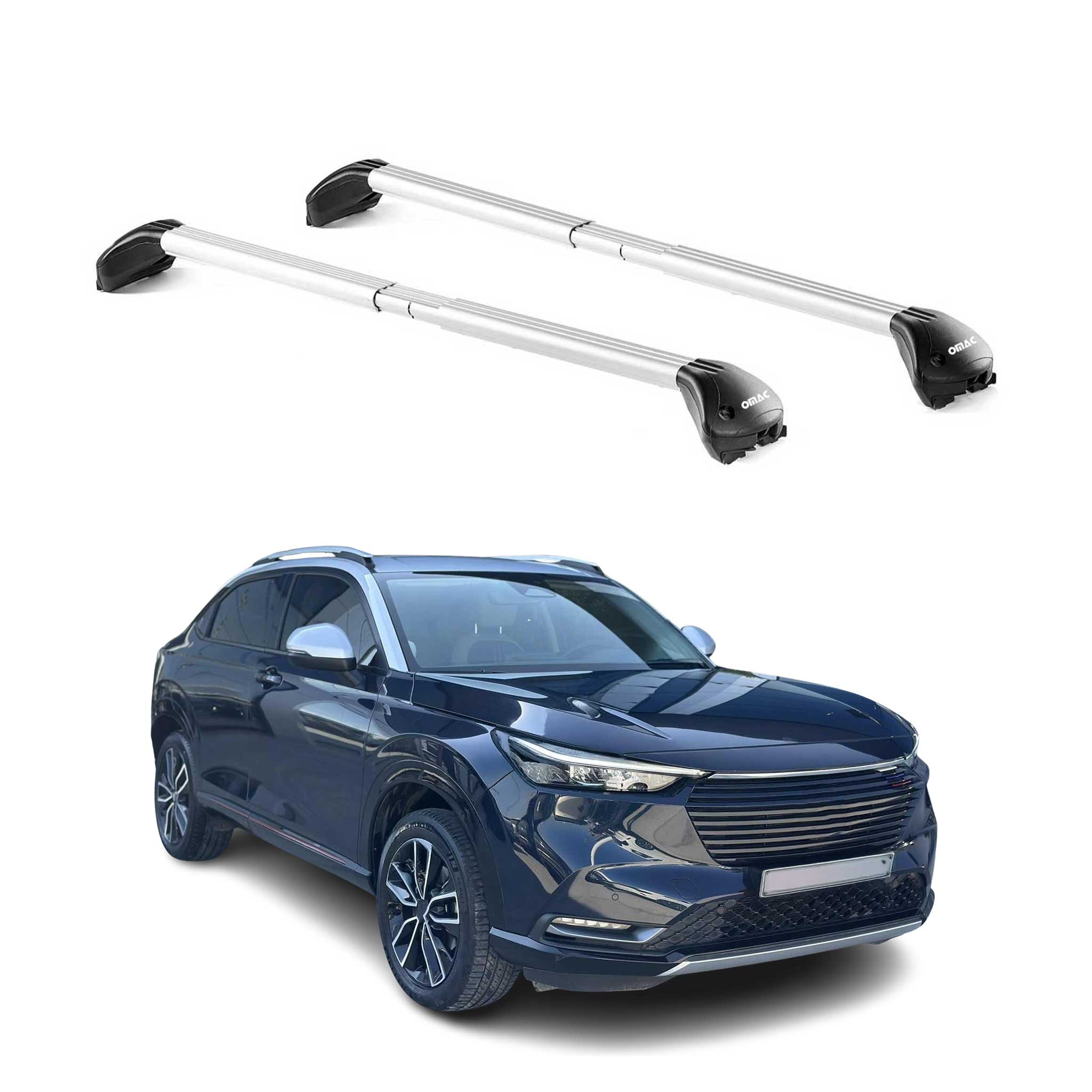 2023-2026 Honda HR-V Roof Rack Cross Bars Silver