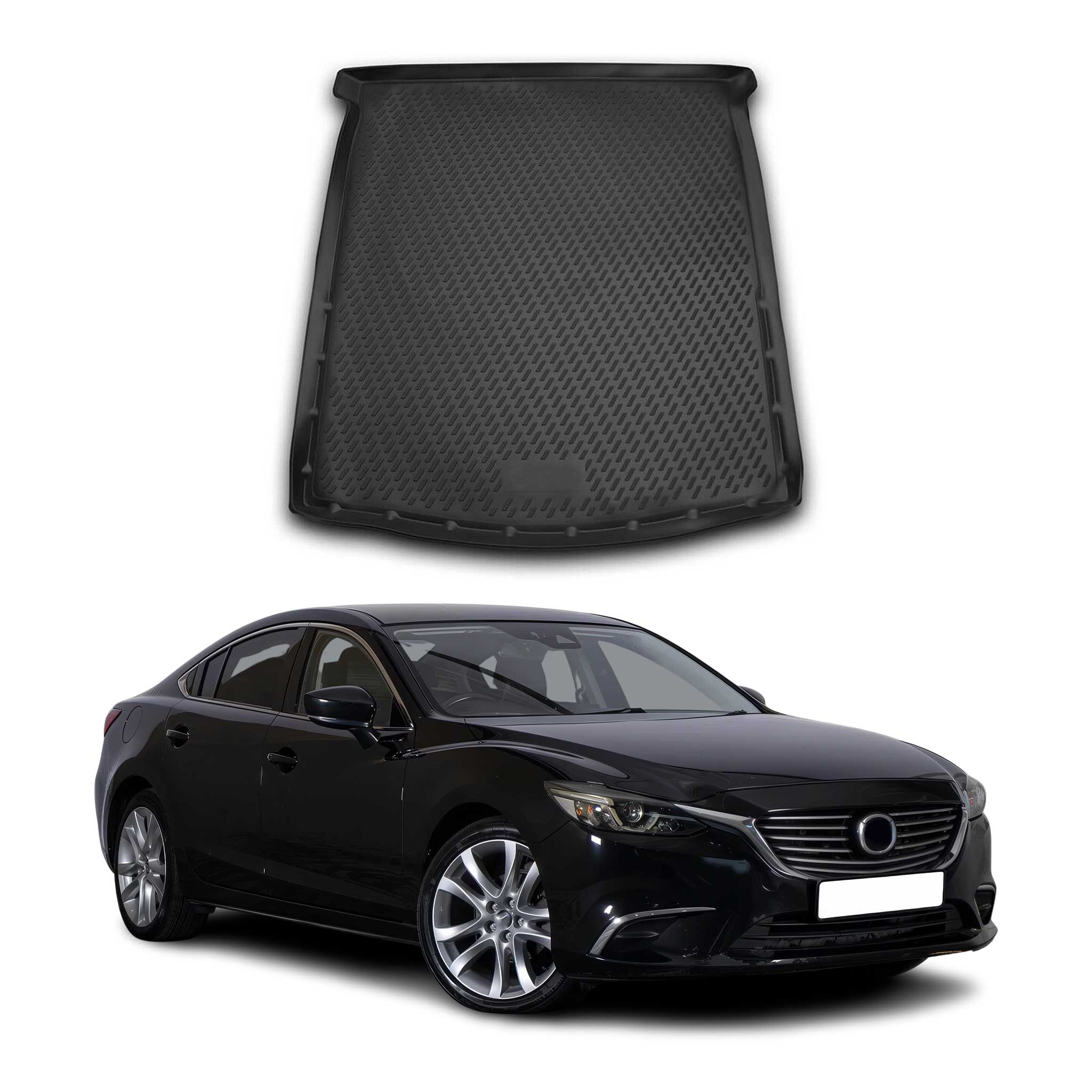 2014-2021 Mazda 6 Sedan Cargo Liner Trunk Mat All Weather Black