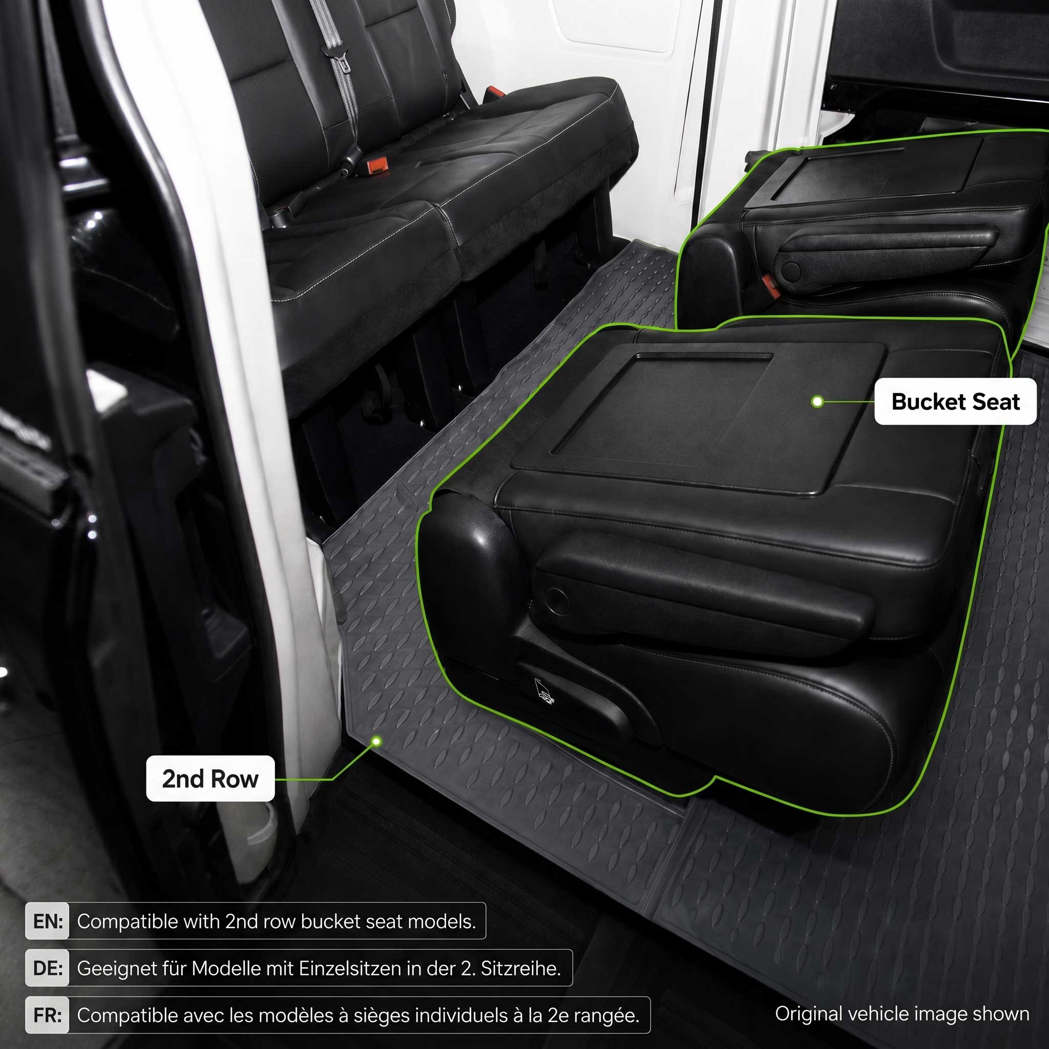 2008-2016 Chrysler Town & Country Floor Mats Liners Full Set All Weather