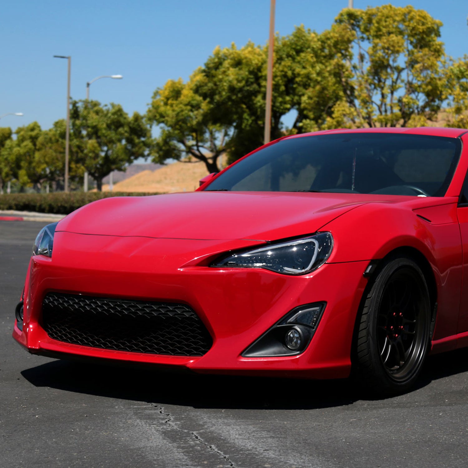 2012-2017 Scion FRS/ Toyota 86 LED Bar Headlights Signal Lights Black