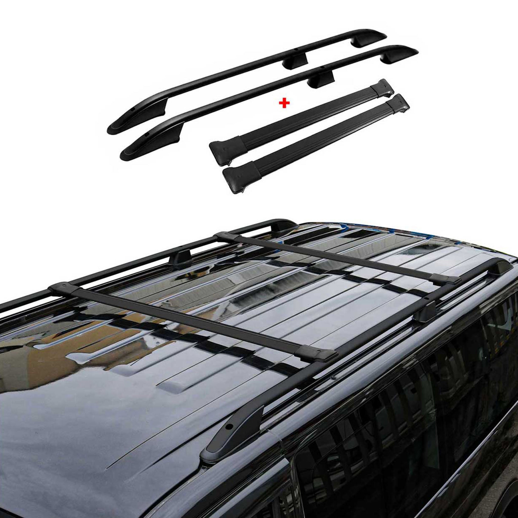 2015-2022 RAM ProMaster City Roof Racks & Roof Rack Rails Black