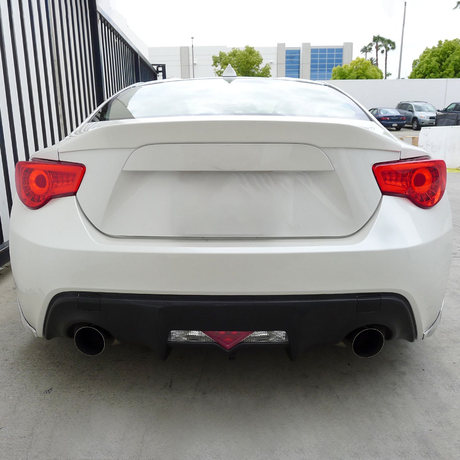 2012-2016 Scion FRS/ Subaru BRZ/ Toyota 86 LED Tail Lights Chrome/Red