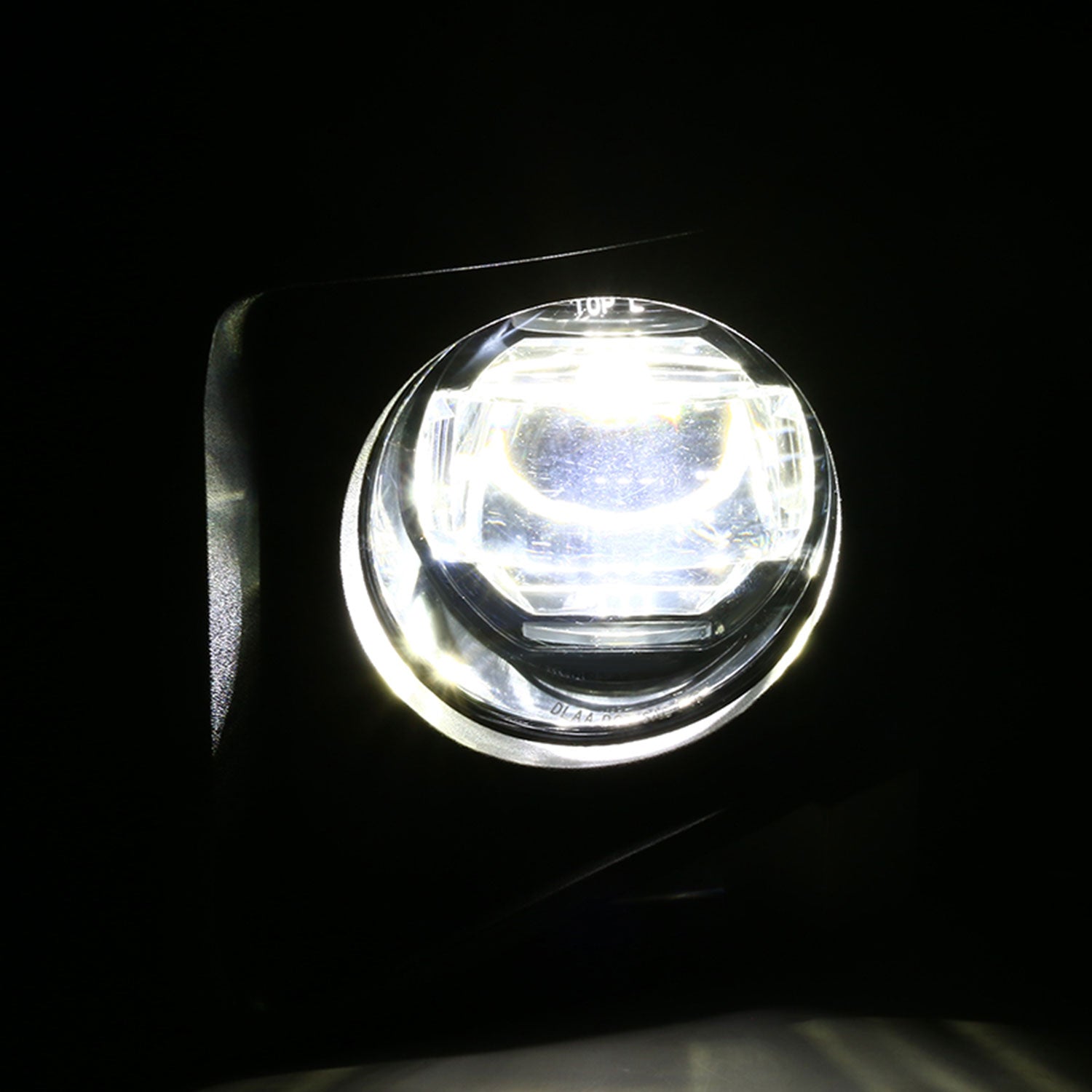 2014-2018 Toyota Tundra SMD LED Projector Fog Lights Kit Chrome/Clear Lens