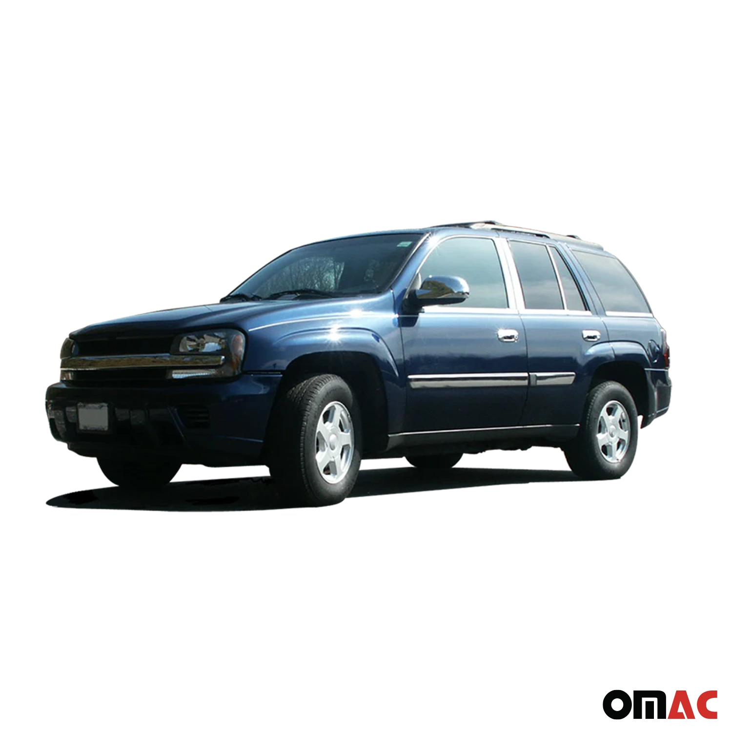 2002-2009 Chevrolet Trailblazer Stainless Gas Cap Door Trim 1Pc