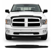 2003-2009 Dodge Ram 2500 3500 1500 Front Bug Shield Hood Deflector Guard Black Stick Install