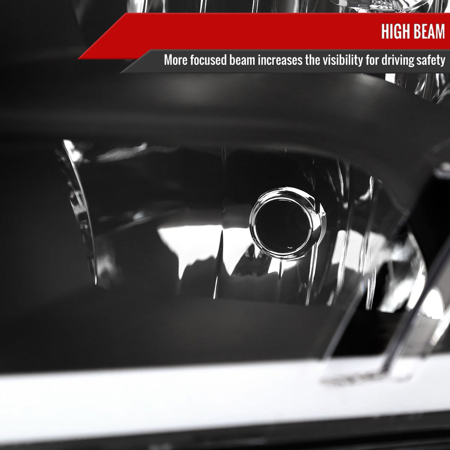 2009-2019 Dodge RAM 1500 2500 3500 LED Factory Headlights Amber Black